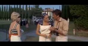 The Yellow Rolls Royce. Shirley MacLaine & Alain Delon."Forget Domani".