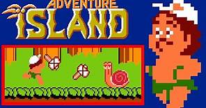 Adventure Island (NES) video game | full game completion session 🐌🏝️🛹