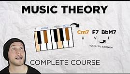 Music Theory COMPLETE course - EVERYTHING you need to know