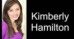 Kimberly Hamilton's Acting Reel 2014-2016