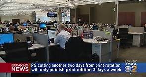 Pittsburgh Post-Gazette Cuts Back Printing Days