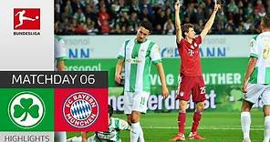 Greuther Fürth - FC Bayern München 1-3 | Highlights | Matchday 6 – Bundesliga 2021/22