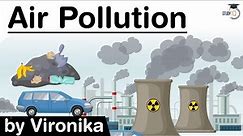 What is Air Pollution? Causes and Effects of Air Pollution - Primary and Secondary Pollutants #UPSC