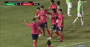 Gol de José Carlos Martínez | Antigua 0-1 Municipal | Guatemala en FOX | 16 de septiembre