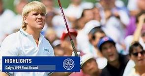 John Daly's Winning Final Round | 1991 | PGA Championship