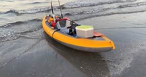 Kayak gonfiabile Decathlon ITIWIT X100 2P (2º parte) prova in mare e recensione