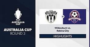Australia Cup R3 - Willowburn vs. Robina City