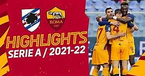 Sampdoria 0-1 Roma| Serie A Highlights 2021-22