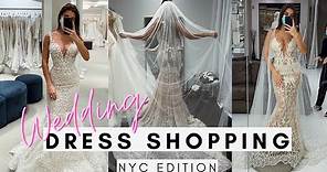 Come WEDDING DRESS shopping with me in 2020 | NYC EDITION: Kleinfeld's, L'fay and Wona