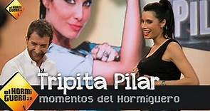 Pilar Rubio enseña por primera vez su tripita de embarazada - El Hormiguero 3.0
