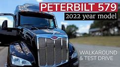 2022 Peterbilt 579 tour of updated features and test drive
