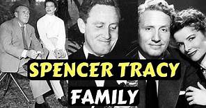 Actor Spencer Tracy Family Photos With Wife, Children and Katharine Hepburn