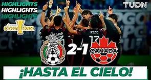 Resumen y goles | México 2-1 Canadá | Copa Oro 2021 - Semifinal | TUDN
