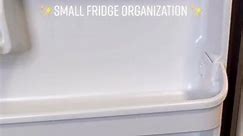 How I organize my small fridge! 🫶🏾♥️ #SelfCare #cleantok #clean #cleanhome #cleaninghacks #cleaningmotivation #cleanwithme #cleaning #organization #organizedhome | Operation_Niki