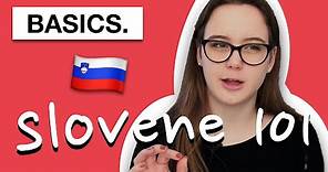Learn Slovenian - Basics | Slovene 101
