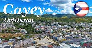 Cayey, Puerto Rico From The Air 2019