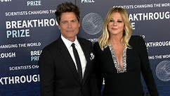 Rob Lowe 2023 Breakthrough Prize Awards Ceremony Red Carpet with Sheryl Berkoff