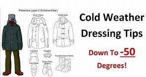 Cold Weather Dressing Tips - Base Layer Insulating Layers - Extreme Arctic Clothing