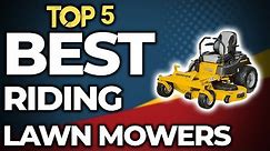 👌 TOP 5: Best Riding Lawn mowers of 2020