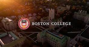 Welcome to Boston College