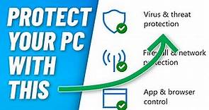 Keep your PC safe with Microsoft's FREE Windows Defender antivirus