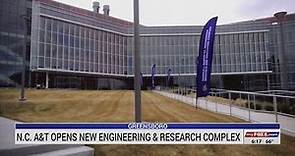 Officials celebrate new engineering complex at North Carolina A&T State University