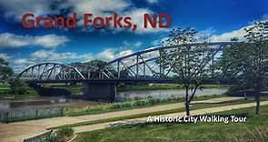 Grand Forks, ND | A 4K City Walking Tour