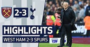 HIGHLIGHTS | WEST HAM 2-3 SPURS | Mourinho era starts with a win!