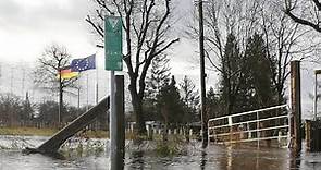 Hochwasser in Winsen Aller | Niedersachsen | Deutschland
