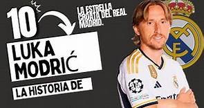 LA HISTORIA DE "LUKA MODRIC", La estrella croata del Real Madrid.