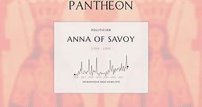 Anna of Savoy Biography - Byzantine Empress consort