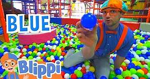 Blippi Visits An Indoor Play Place - LOL Kids Club | Fun and ...