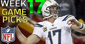 NFL Game Picks Week 17 | NFL Highlights