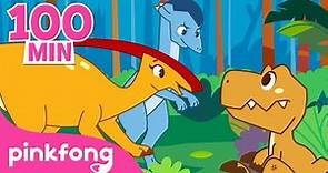 Dinosaurios para niños | Canciones y Cuentos Infantiles | +Recopilación | Pinkfong