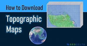 Downloading Topographic Maps using Google Earth