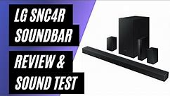 LG SNC4R Soundbar w/Surround Sound Speakers - Review & Sound Test