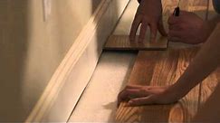How to Install Pergo Flooring: Chapter 6 - Last Row for Pergo Click Joint
