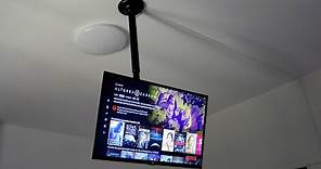 Come appendere la TV al soffitto di casa