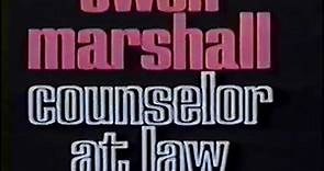 Owen Marshall, Counselor at Law Promo #1