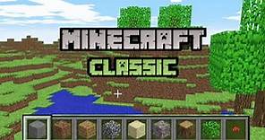 Minecraft Classic 🕹️ Play on CrazyGames