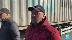 'Economic pressure': Ukrainian truckers queue for days to enter Poland