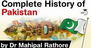 Complete History of Pakistan in One Video: Pakistan's History Explained by StudyIQ IAS
