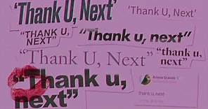 Ariana Grande - thank u, next (audio)