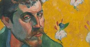 Paul Gauguin, Self-Portrait with Portrait of Émile Bernard (Les misérables)