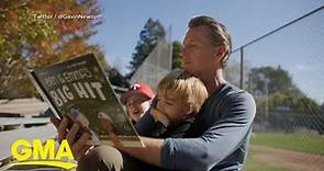 Gov. Gavin Newsom on new picture book about dyslexia
