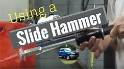 How to Remove a Dent with a Slide Hammer - Start to Finish