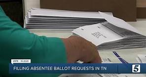 How to fill out an absentee ballot request