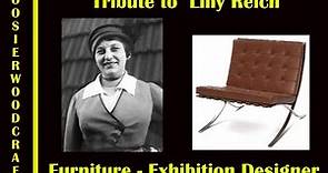 Lilly Reich - Modern Furniture and Exhibition Designer