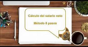 Cálculo Salario Neto. Muy sencillo