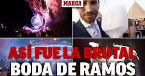 ¡No verás cosa igual! La brutal boda de Pilar Rubio y Sergio Ramos desde dentro I MARCA